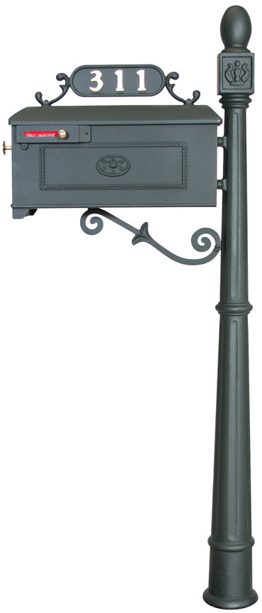 Wallace Thibodaux Mailbox System with tax